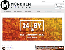 Tablet Screenshot of muenchenverlag.de